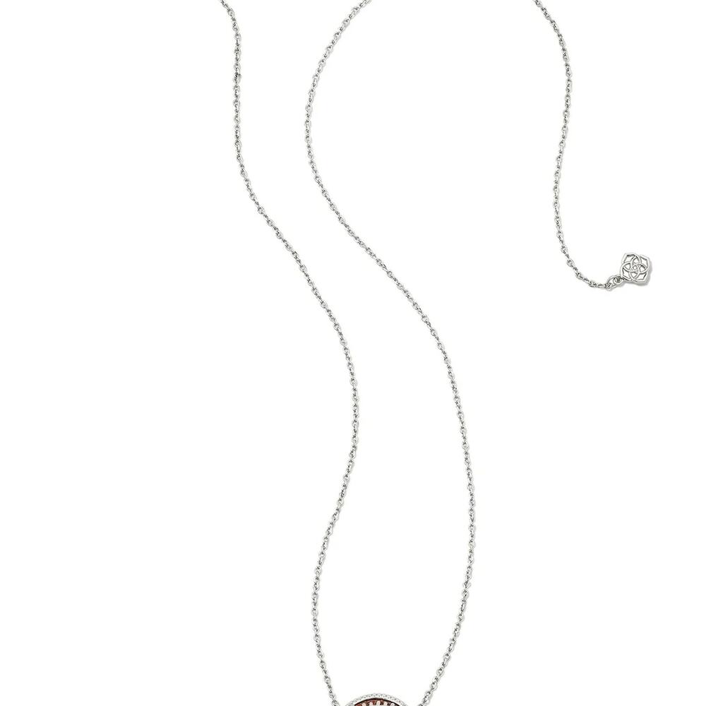 Kendra Scott Football Short Pendant Necklace NWOT